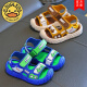 G.Duckkids Little Yellow Duck Sandalias para niños para niños 2025 Nuevos niños de verano SOFT SOFT SOLE BEBY 0-3 NIÑOS Y GIRLES SAND [878 Sandalias] Gris 23 Longitud interna 15 cm