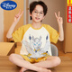 迪士尼（DISNEY）儿童睡衣男孩赛罗奥特曼2025新款夏季纯棉小宝宝男童家居服中大童 n679闪耀特利加(新款) 40 (10) 码(103-112cm斤)
