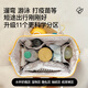 Saint Aibei Mommy Sac Petit manche multifonctionnel à deux épaules à deux épaules à grande capacité Mère et bébé sort du sac de rangement Sac de rangement [Sac à main / épaule / épaule / poupée] Jaune