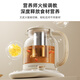 Small quality 0 glue health pot large capacity 1.5L office household tea kettle fully automatic kettle electric kettle thermostatic glass with tea leakage YSH06A