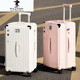 Plover New Trolley Case de 26 pulgadas Superidad Super Capacidad Wheel Universal Internet Malasa de celebridades Mengrosados ​​engrosados ​​de 30 pulgadas Milky White 829 [Rueda de freno de absorción de choque de primavera] 22 pulgadas de 22 pulgadas