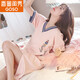 迷曼魅睡裙女2025新款夏季短袖纯棉韩版甜美可爱公主睡衣家居服 ZD-6624 M 【建议体重80-100斤】