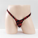 
Men's self-picking underwear Sexy and interesting men's underwear Self-picking lace U convex pocket bag Large space Men's thong Lightning gold Men's self-picking underwear 1 pair One size (65-95CM waist circumference)