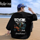 Prince Roy / Roy / Prince T-shirt à manches courtes Homme Junior High School Élèves de 12-15 ans 13 beaux usages d'été 14 adolescents Big Children Cotton Pure Coton Half-Wamed 3899 White Quality Assurance XL (140-160Jin [Jin est égal à environ 0,5 kg]))