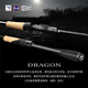 
Fishing House (TSURINOYA) DN general-purpose lure rod DRAGON long-range throw rod high sensitivity perch tilt mandarin fish sea bass rod transforming rod 682m DN general-purpose series SL-2.04 meters general-purpose straight