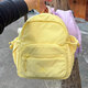 Sac à dos adidas sac masculin sac féminin 2025 automne nouveau sac de sport junior et lycéen des élèves du sac d'école sac d'ordinateur sac d'ordinateur décontracté sac à dos kc1392 jaune, sous réserve des articles physiques du comptoir
