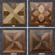 叶余60x60木纹砖拼花600x600仿实木纹防滑哑光地砖客厅房 C可选其中一款 600*600