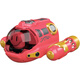 
LELE BROTHER spray motorboat twin propeller remote control submarine electric boat model children's toy bathing and playing in summer charging [green] water jet remote control motorboat with lights and play [three sets of batteries + 2 charging cables]