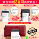 Banyannu wallet women's long leather double zipper large capacity clutch 2024 new fashionable wallet women's card bag Burgundy (single zipper) anti-theft brush