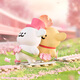 名创优品（MINISO）线条小狗浪漫樱花系列盲盒手办桌面摆件玩具生日礼物女 单盒