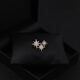 Puli UK NextVlone new high-end brooch for men and women smooth sailing navy sailboat brooch brooch star gold