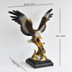 Taijinrui desk ornaments Dapeng spreading wings eagle crafts eagle sculpture TV cabinet entrance wine cabinet living room decoration BY2241 branch eagle