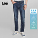 Lee Coole Hosen 723 Slim Mid Taille Straight Feet Nostalgic Retro Mid-Dark Blue Thin Herren Jeans Casual Trend Mid-Dark Blue 31