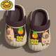 G. Duckkids Kapi Barra Cartoon Chaussures de trous pour enfants non glissa à l'extérieur Wear Boys and Girls 2025 Nouveau sac de sandales Toe 8668 KAPI / KAKI BROR