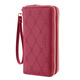 Dingtian Liying long coin wallet ladies 2024 new large capacity fashionable mother wallet double-layer clutch wallet mobile phone bag blue