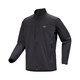 始祖鸟（ARC'TERYX）男款 GAMMA LIGHTWEIGHT 轻薄 软壳夹克 连帽/啄石蓝/Stone Wash/X9196 L (国现沈阳速发)