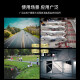 
Hikvision camera mobile phone remote monitor 360 degree no dead angle with night vision panoramic outdoor waterproof infrared ball machine industrial high definition rural yard commercial network card plug-in 23 times full color DS-2DC6223MW-D