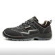 Zapatos de protección de tropas de Gubang para hombres y mujeres, zapatos de seguridad de cuatro estaciones ligeros y anti-Punteos y anti-Punteos para el modelo 43 de cuatro estaciones con los pies de acero GB-6624 Modelo 43 de cuatro estaciones
