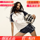 阿迪达斯 （adidas）三叶草SPORTY & RICH联名拼色运动短袖T恤JI9274JI9275 JI9274 尺码偏小 XS (155/80A)