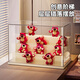 KAMAN Blind Box Storage Display Rack Strawberry Bear Figure Storage Box Transparent Dustproof Bubble Mart Doll Ornament Display Cabinet Custard 4th Floor 3rd Level 1