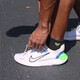 Nike (Nike) Offizielle Herrenschuhe und -Sneaker, Herbst kostenlos barfuß-Netz atmungsaktives Mode lässig Low Top Running Shoes FB1276-104/Weiß, Schwarz, Blau und Grün 41 (255 mm)