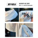 谦集（QIANJI）潮流泼墨印花T恤男2025年夏季新款大码速干短袖上衣薄款体恤衫男 白色 【JSW9930】 M 适合90-108斤穿