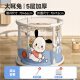 XIHA Natación Baby Bucket de natación Uso en el hogar 0-3 AÑOS Niños recién nacidos Extra Gran Piscina Baño Baño Baño Bucket Plegable [Visible ultra grande-transparente] Modelo básico