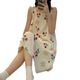 Single Nanwei Gaze Baumwoll Nachthemd Frauen Sommer Pyjama Ins windiger und hoch aussehendes reines und lustvolles Mädchen süßes Nachthemd Schwangeres Frauen Nachthemd 702 Kirschapricot 3xl empfohlen 150-170jin [Jin gleich 0,5 kg]