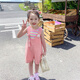 G.Duckkids Little Yellow Duck Clothing Children Girls Couts Suit Summer 2025 New Children's Clothy Fina delgada Baby Summer Ropa rosa 100 Recomendada por 2 ~ 3 años [90-100 cm] CM