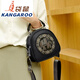 Kangaroo 2025 Nueva capa superior Plaza de vaca Small Reddone Red Red Red Red Red Red Red Red Red Red Red Red Red Round Sbowing Strap de un hombro Crossbody Bag Versátil