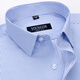 
CEO Yageol short-sleeved shirt for men 2025 new middle-aged casual high-end ironing pure cotton striped casual white shirt orchid DX6623 41