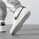 Nike (NIKE) men's shoes COURT VISION fashion sneakers comfortable wear-resistant low top sports and casual shoes skateboard shoes HQ4867-101/Fanbai/Nakura blue 42