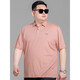 Large size short-sleeved polo shirt men's summer business casual plus fat enlarged loose versatile simple lapel T-shirt trendy-L07 black 5XL -Weight 190-210Jin Jin is equal to 0.5 kg