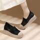 Sipuwang (Sipuwang) Xiaoxiangfeng Pedale faule Fischerschuhe für Frauen 2025 Frühlings- und Sommer -neue dicke Einzelschuhe bequem und vielseitige Maschenschuhe JST 1283 Khaki 34