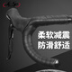 Baichao road handlebar bicycle wrap sweat-absorbent strap handle anti-slip accessories wear-resistant shock-absorbing strap riding equipment black - handlebar plug + sealing glue