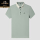 
Classic car ice silk cool business polo shirt men's short-sleeved T-shirt middle-aged loose casual POLO shirt dad's half-sleeved T-shirt 16821 black M 165 suggest 90-120Jin [Jin equals 0.5 kg]