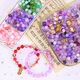 Dai Yan Glazed Beads Bracelet Beads Handmade DIY Loose Beads Mixed Material Pack Girls Handmade Bracelet Jewelry Accessories Beads Stars and Sea (Loose Beads + Accessories + Thread) About half Jin Jin is equal to 0.5 kg