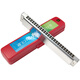 Tongbao Japon Tongbao New Polyphonic Harmonica 6624Q Youth 24 Hole débutants aux débutants pour changer la grille de zones en métal c