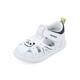 
Dr. Jiang's summer versatile cartoon front-step shoes for boys, baby toddlers, cute children's bag-toe sandals, rice/black size 21, foot length is about 12.3-12.9
