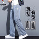 啄木鸟（TUCANO）休闲裤男莱赛尔天丝宽松直筒2025新款夏季阔腿冰丝薄款透气长裤子 1048灰色 【天丝薄款】 L （115-135斤）