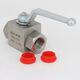 Customized high pressure ball valve YJZQ KHB series inch metric internal thread hydraulic switch valve carbon steel/stainless steel 304 G3/8