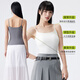 Odifen suspender vest for women, modal cool feeling, no wear bra, secondary breast protection, anti-exposed sports and fitness base shirt, can be worn outside