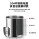 Fidis 304 electronic warm soup pot warm soup pot 10L electric heating porridge bucket insulation bucket insulation soup stove buffet insulation pot