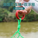 Open round folding fishing shrimp cage, fish net, lifting net, moving net, fishing net, lobster fishing, catching fish, throwing net, moving kite, SS reinforced net lifting double steel ring--1M