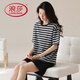 
LangSha (LangSha) pure cotton pajamas for women in summer set short-sleeved shorts two-piece set sweet spring and summer internet celebrity home clothing 9856 short-sleeved cotton M (75-95Jin [Jin equals 0.5 kg])
