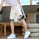 Pantalones cortos de ley fría hombres pantalones para hombres pantalones cortos deportivos de cinco puntos trabajando grandes pantalones cortos de playa heterosexuales para hombres 833 negro 2xl