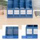 Deli 4-Link File Box, Комбинированная корзина для комбинации функций, коробка для хранения на рабочем столе с четырьмя сети (необязательно для синего/серого/черного). Deli 9848 4-Link Файл-палор файлов 1 Производитель Direct Sales Multi Storey Phisment 32.5*26.3*31.3см