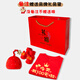 Chuanlexing (CHUANLEXING) baby clothes 100 days baby winter jumpsuit men and women 100 days banquet 100 days photo gift set lucky balloon 100 days hot stamping - autumn and winter thin cotton + hats and socks 59cm (9-12Jin Jin is equal to 0.5kg /0-3 months)