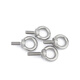 XMSJ national standard 304 stainless steel eye screws, ear-shaped O-type extended eye bolts, ring lifting eye screws M12*601 pcs