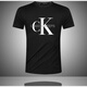
CALVIN KLEIN JEANSCK short-sleeved suit summer men's pure cotton T-shirt men's casual shorts loose large size five-point sports pants trendy men's clothing 701 suit white M (100-125Jin[Jin equals 0.5 kg])